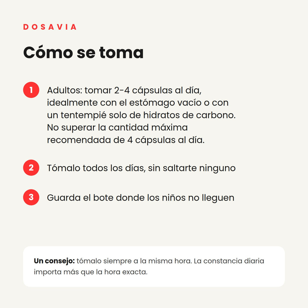 5-HTP para Dormir | 5-HTP de Griffonia · 90 cápsulas