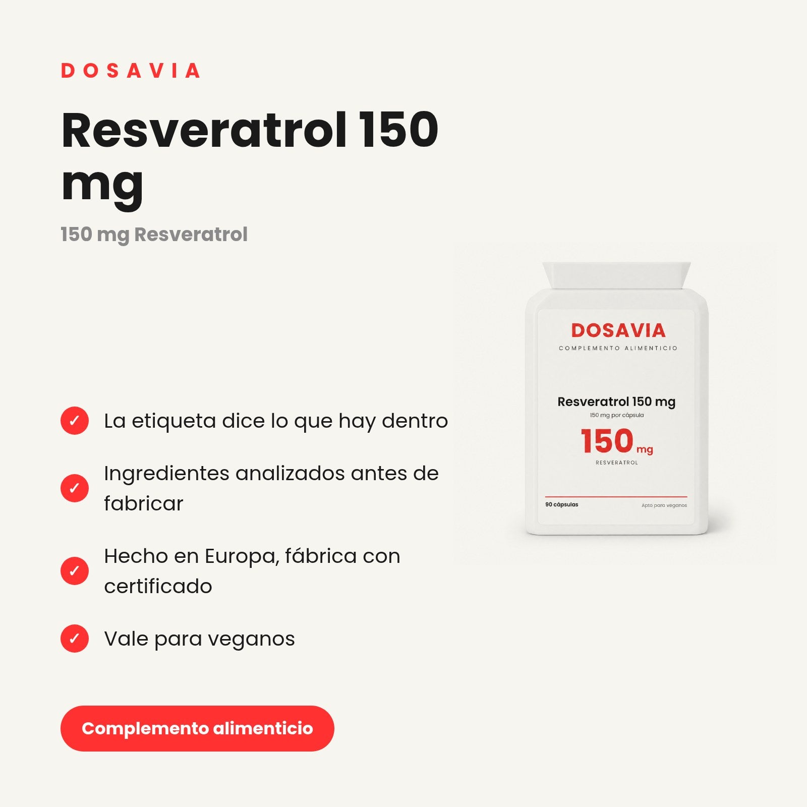 Resveratrol 150 mg