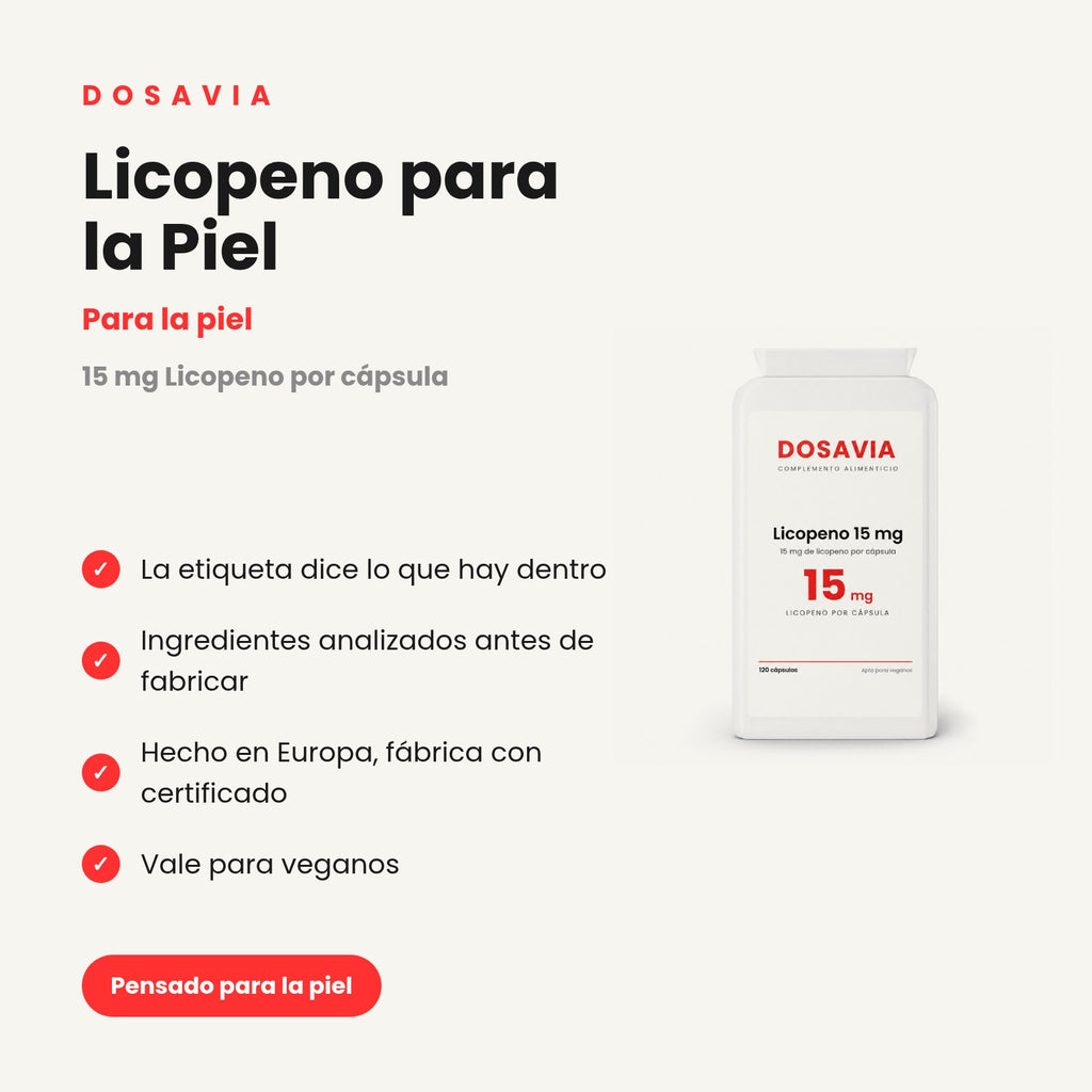 Licopeno para la Piel | 15 mg