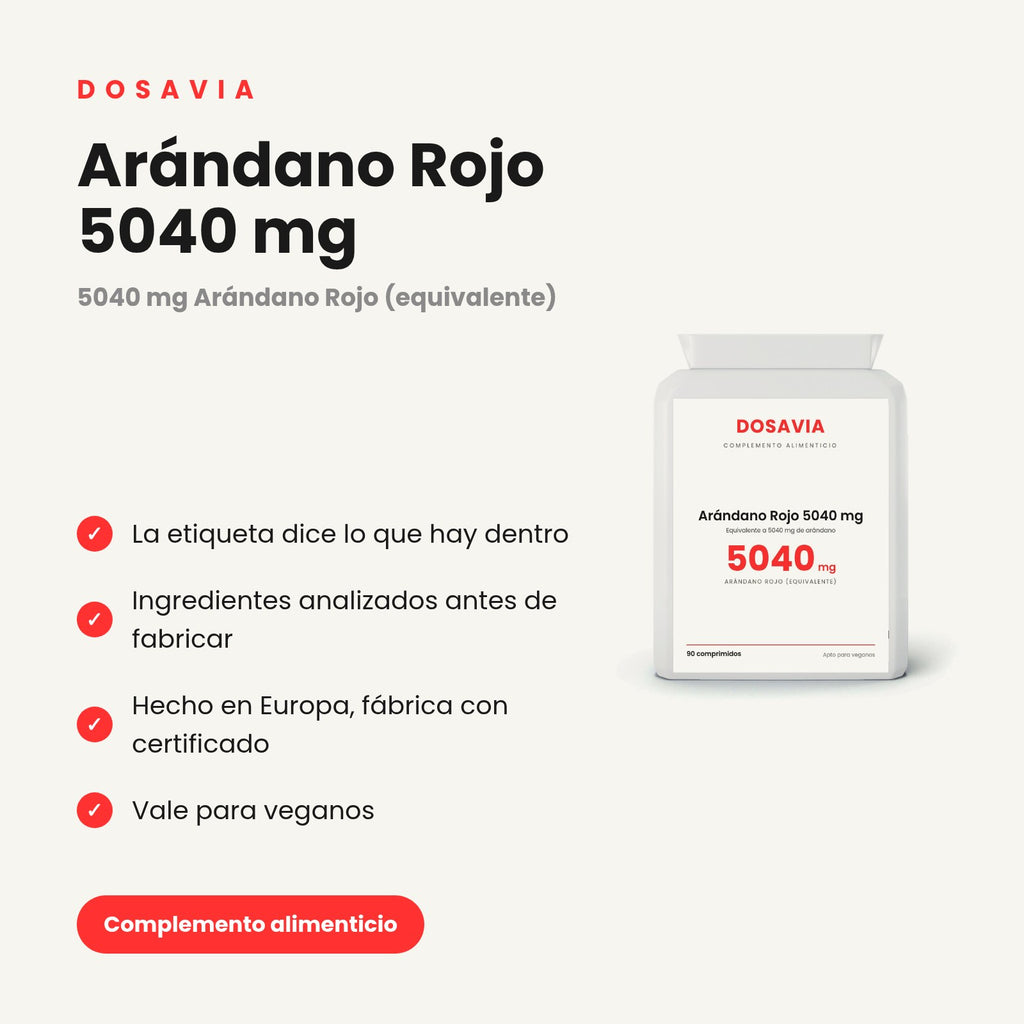 Arándano Rojo 5040 mg