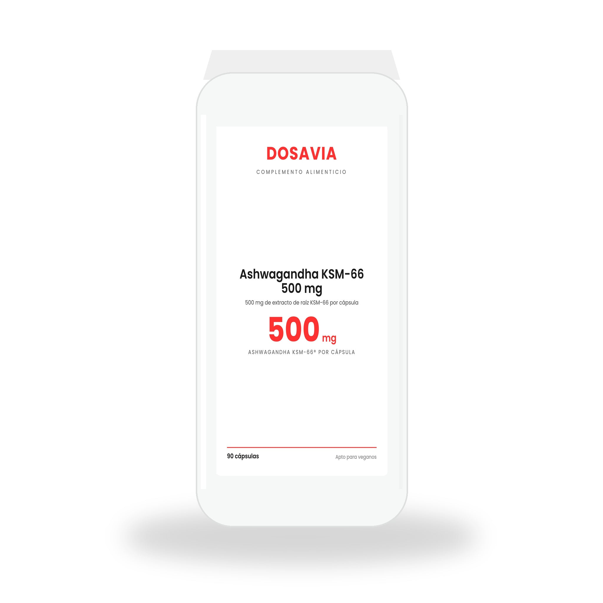 Ashwagandha para la Ansiedad | KSM-66 500 mg