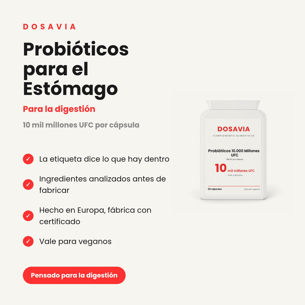 Probióticos para el Estómago | 10.000 Millones UFC