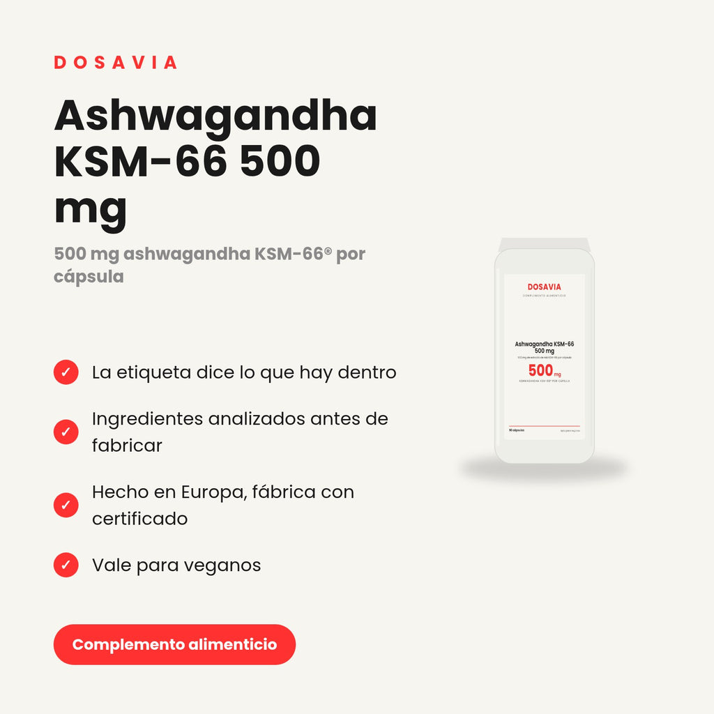 Ashwagandha KSM-66 500 mg
