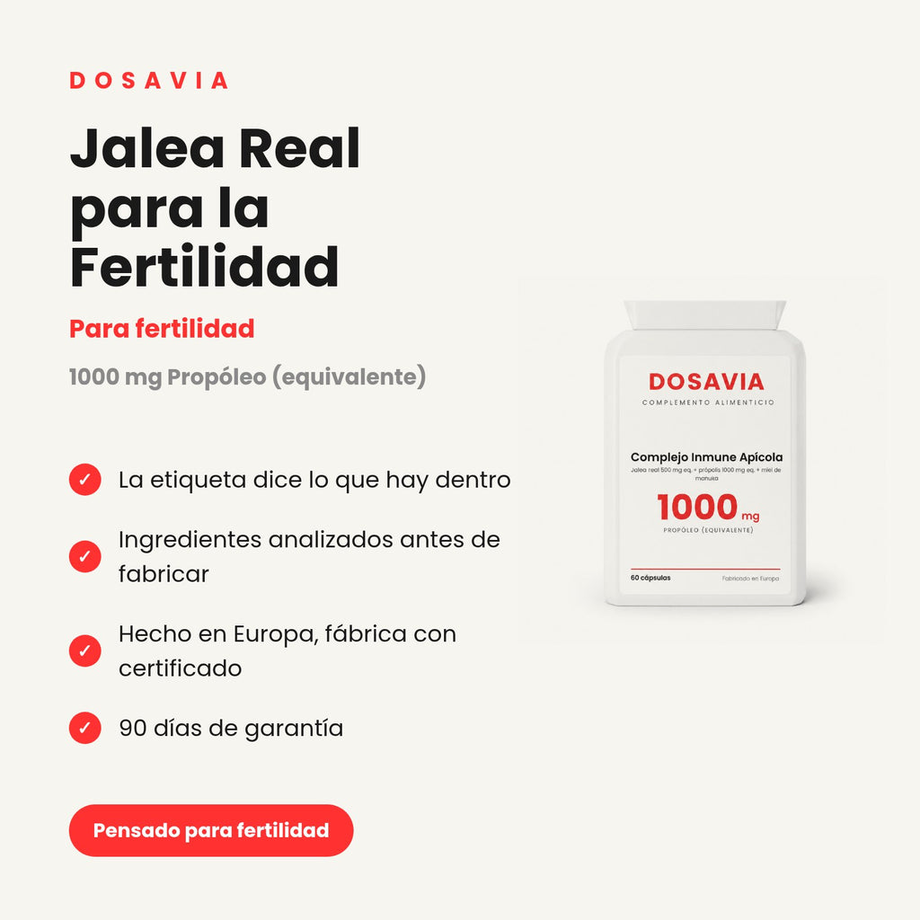 Jalea Real para la Fertilidad | Complejo Inmune Apícola