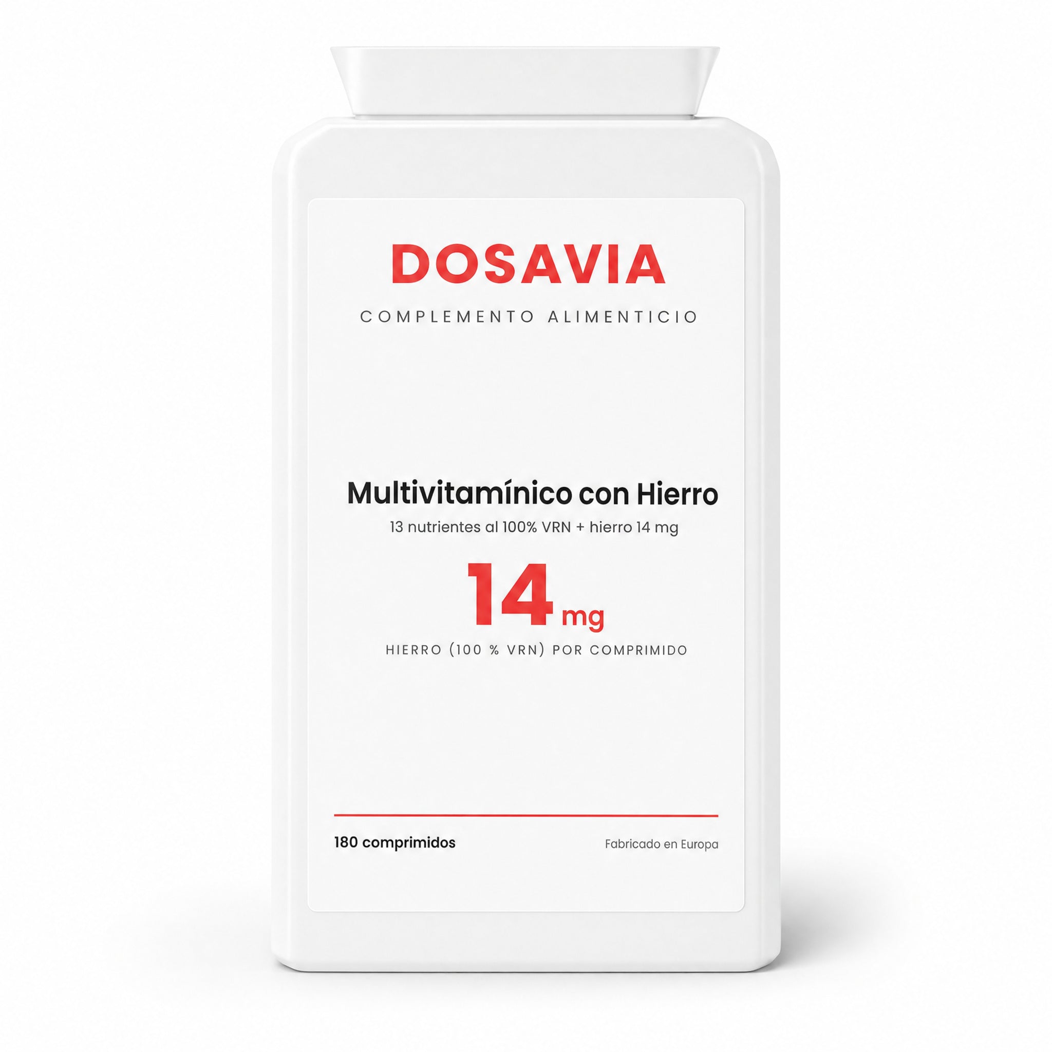 Multivitamínico con Hierro