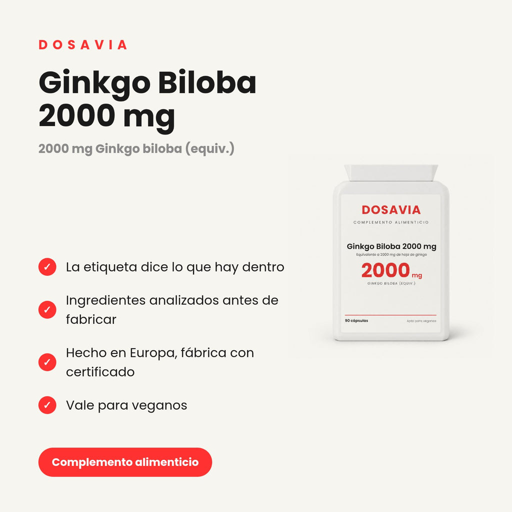 Ginkgo Biloba 2000 mg
