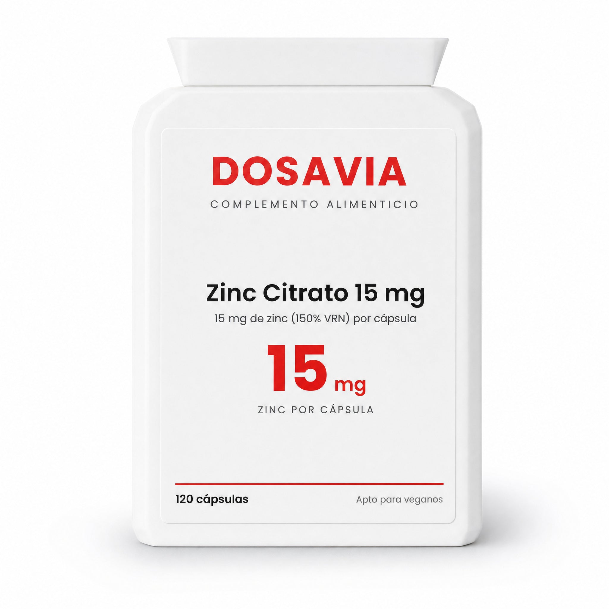 Zinc Citrato 15 mg